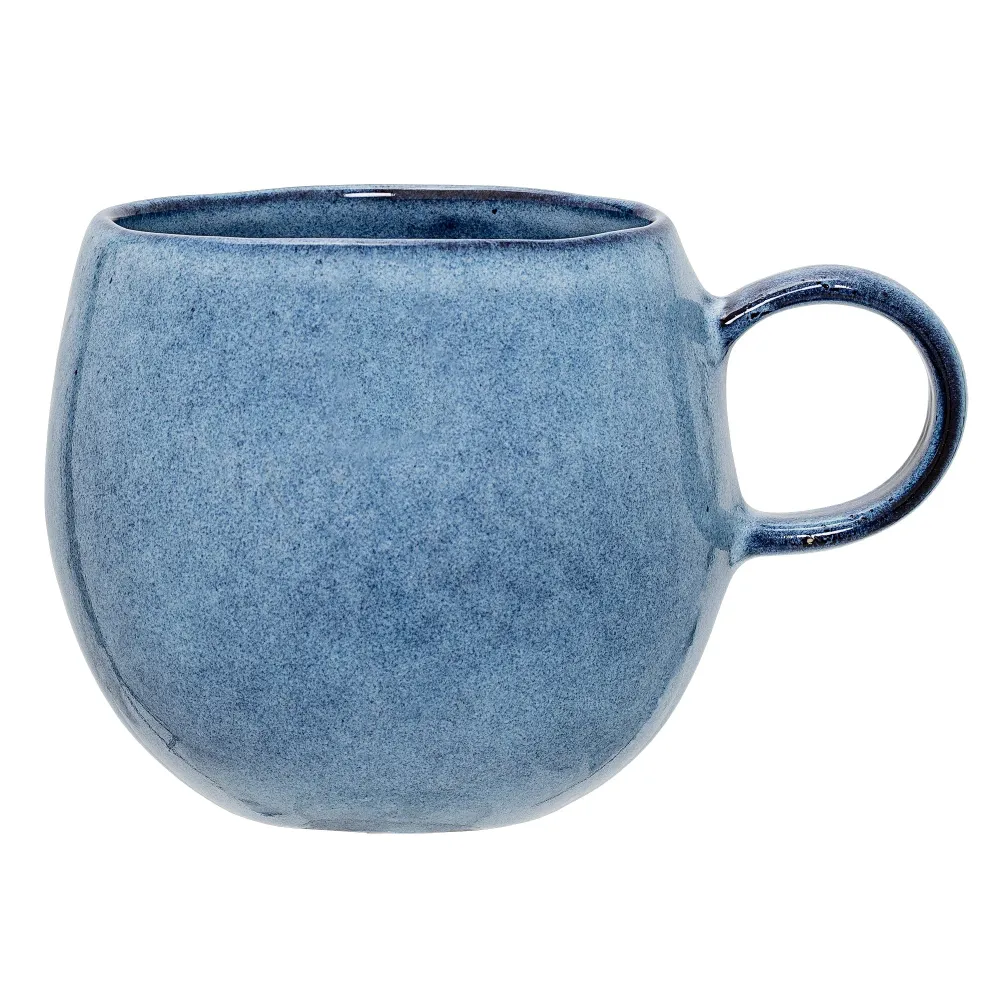 Bloomingville чаша от камък Sandrine Blue