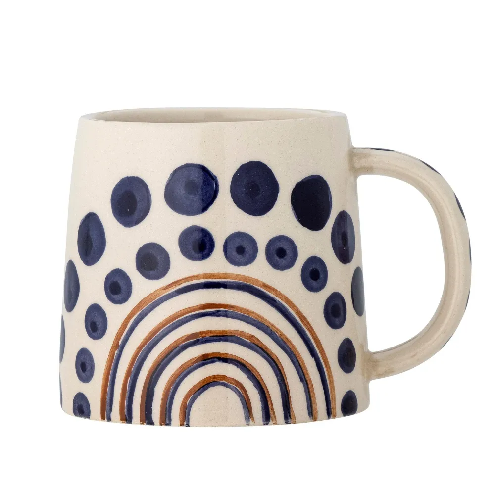 Bloomingville чаша за кафе чаша за чай Shama чаша Orange Stoneware