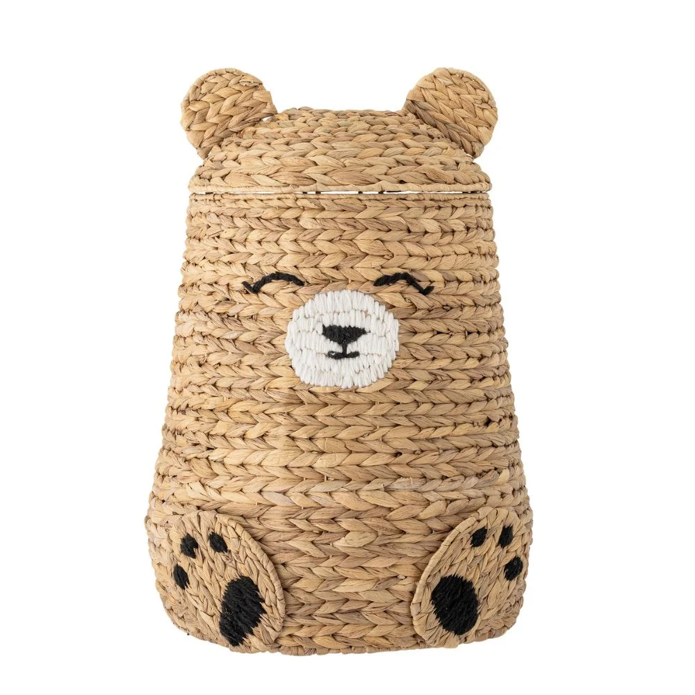 Bloomingville Кошница за играчки Timone nature, воден зюмбюл