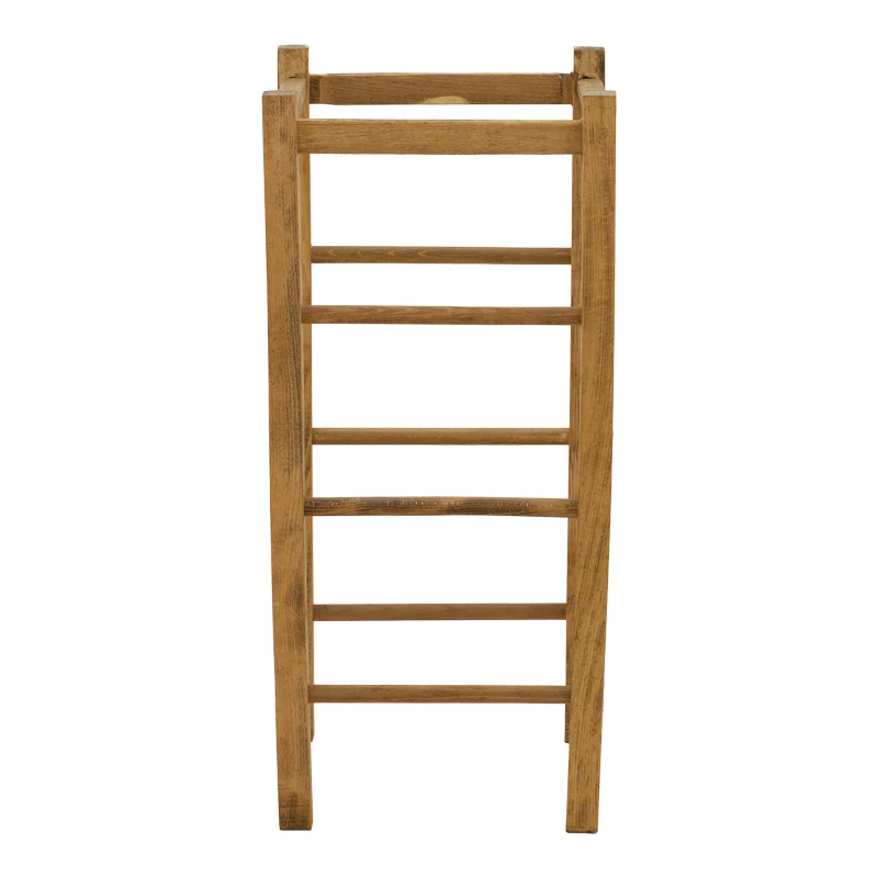 Табуретка без седалка BODIER орехово дърво35x35x78см