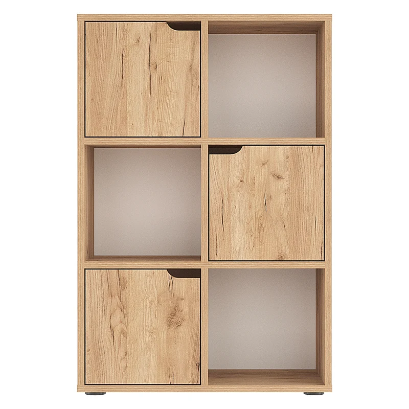 Етажерка Bookel в цвят дъб 59.5x27.5x89см
