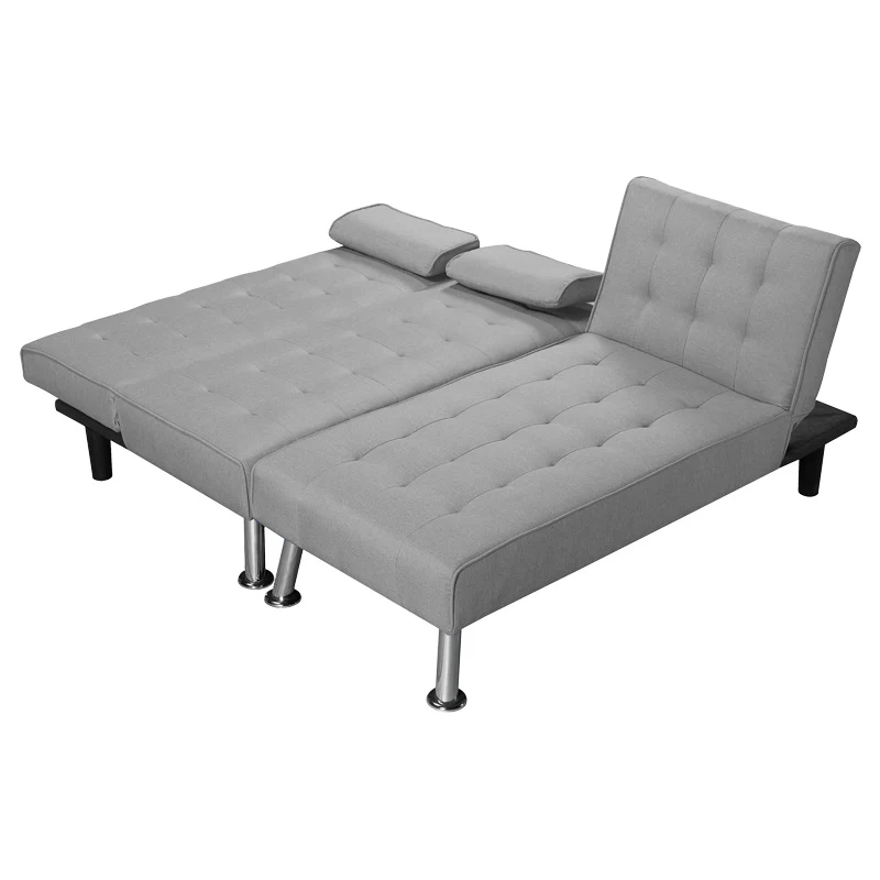 Ъглов диван Brisk обръщаем дизайн /сив плат 200x146x75см