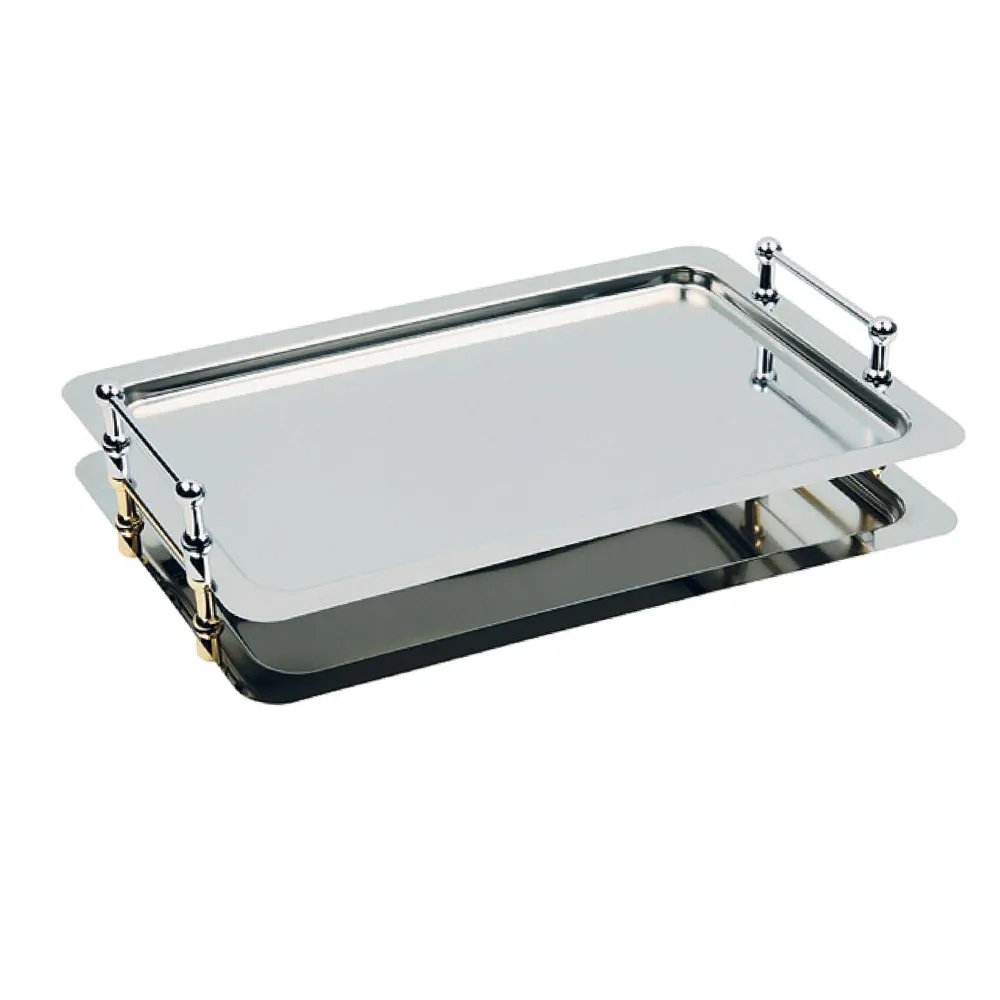 (6 бр.) Гастронорм тава GN 1/1 - BUFFET-STAR - Неръждаема стомана 18/10 - 530x325mm - Дълбочина: 65mm