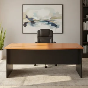Професионално офис бюро CADAK 180x93.5x74.6 executive цвят сив дъб