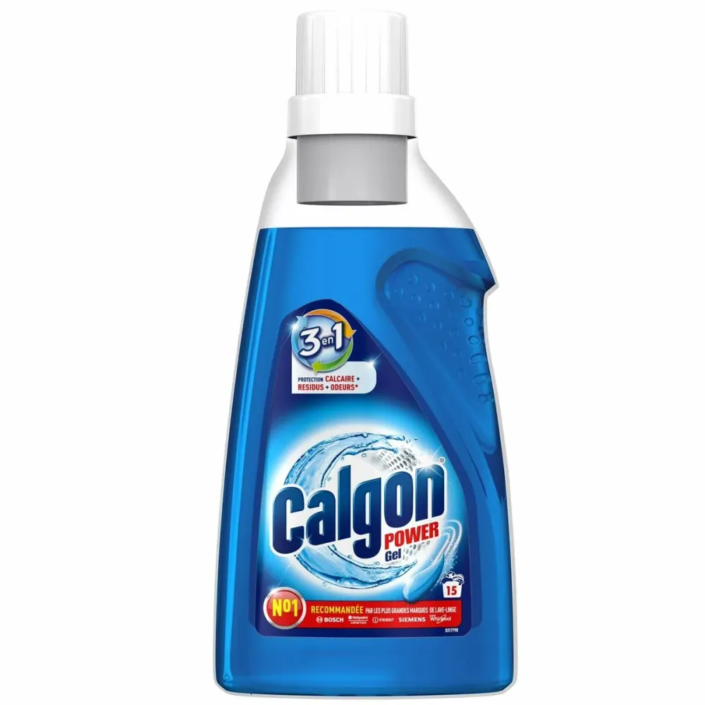 Антиваровик Calgon Power 3 в 1 Гел Перална машина 750 ml 15 изпирания