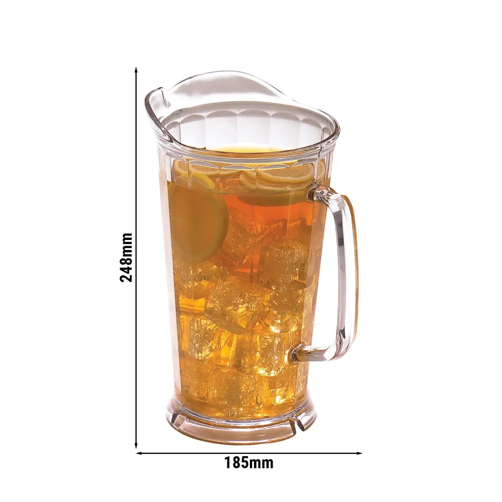 (6 броя) CAMBRO | Чаша - 1,9 литра - с дръжка - прозрачна