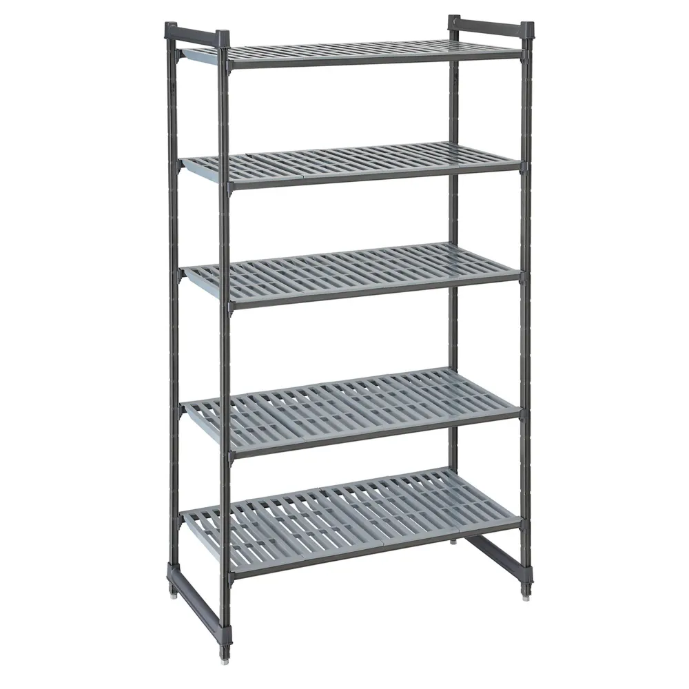 CAMBRO | Camshelving® - Basics Plus - Основен стелаж - 1070 мм - с 5 рафта с прорези