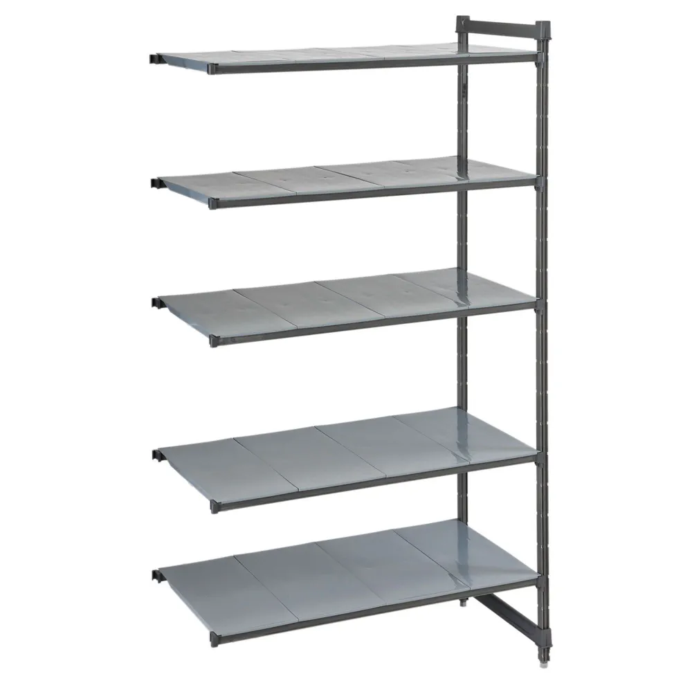 CAMBRO | Camshelving® - Basics Plus - Надстройка за рафтове - 1480 мм - с 5 затворени рафта
