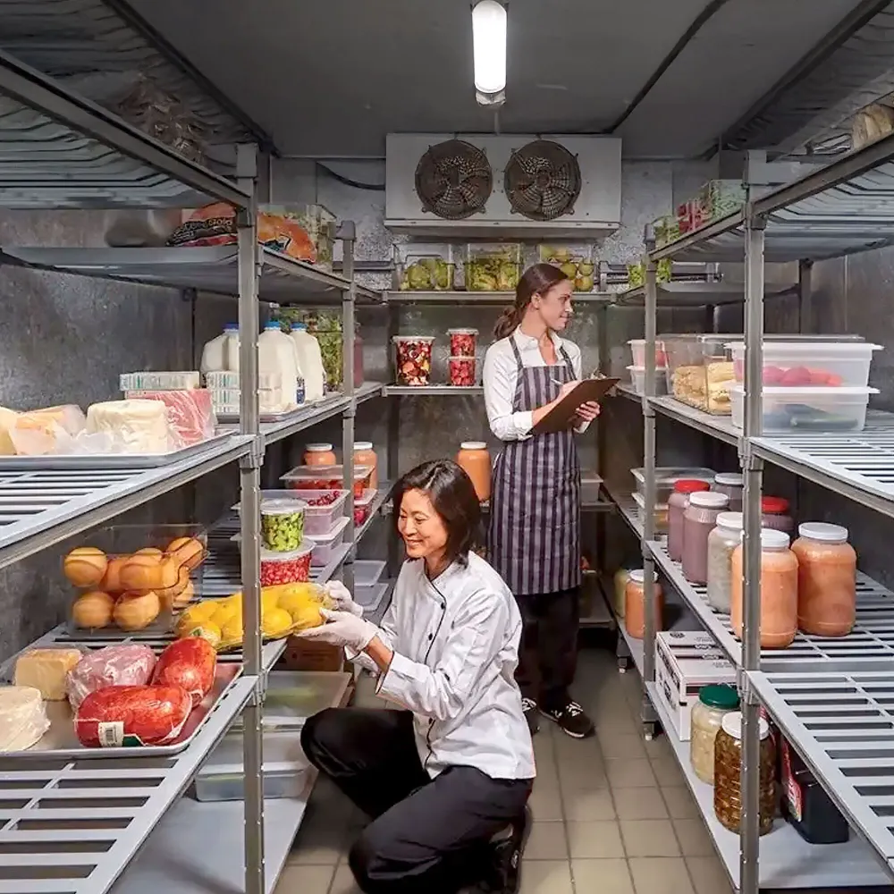 CAMBRO | Camshelving® - Basics Plus - Допълнителен рафт - 1480 мм - с 3 прореза и 1 фиксиран рафт