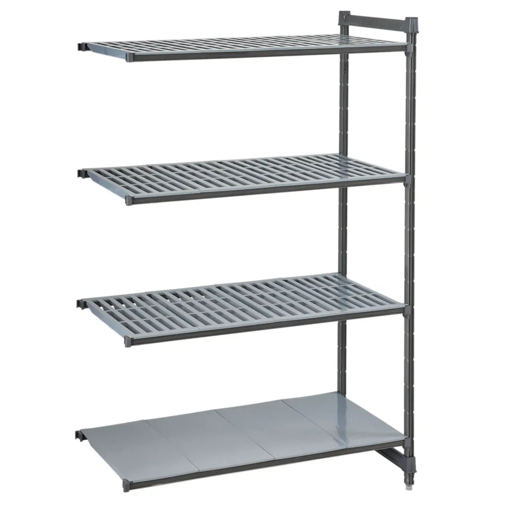 CAMBRO | Camshelving® - Basics Plus - Допълнителен рафт - 1784 мм - с 3 прореза и 1 фиксиран рафт