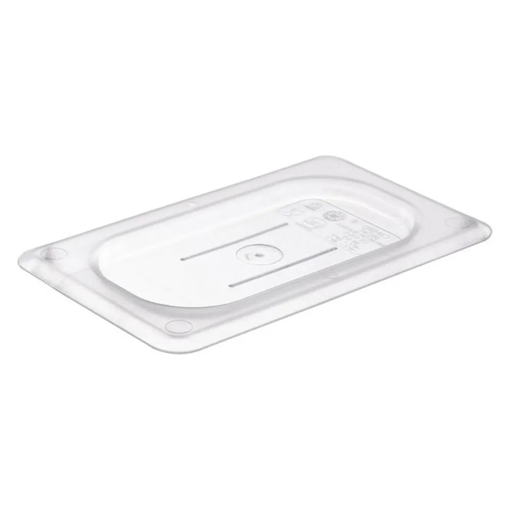 (6 броя) CAMBRO | Camview® - Кополимерен GN капак 1/9 - с дръжка - прозрачен - без BPA