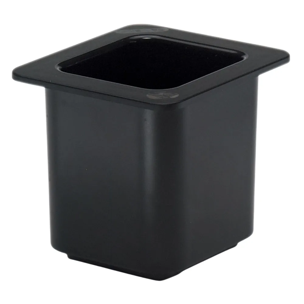 CAMBRO | ColdFest® - GN контейнер 1/6 - Черен - Височина 150 мм - ABS пластмаса