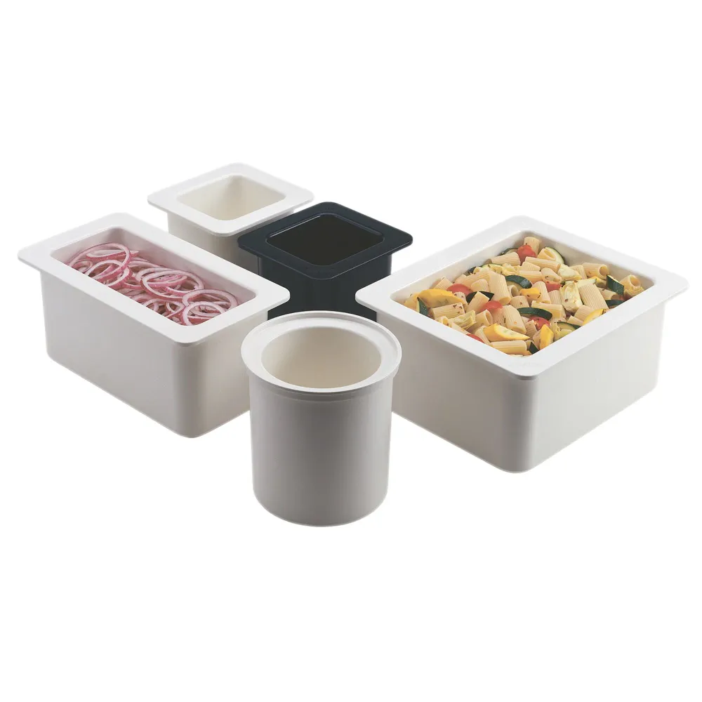 CAMBRO | ColdFest® - GN контейнер 1/6 - Черен - Височина 150 мм - ABS пластмаса
