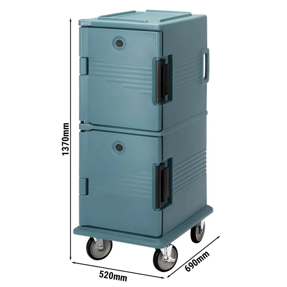 Cambro | ULTRA CAMCARTS® - Термоконтейнер за 8x GN 1/1 контейнери - шистово синьо