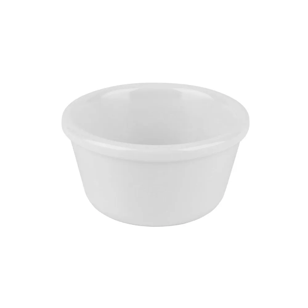 (24 бр.) Купички за сос - CASUAL - Меламин - 120ml - кръгла - Ø85mm - Бял