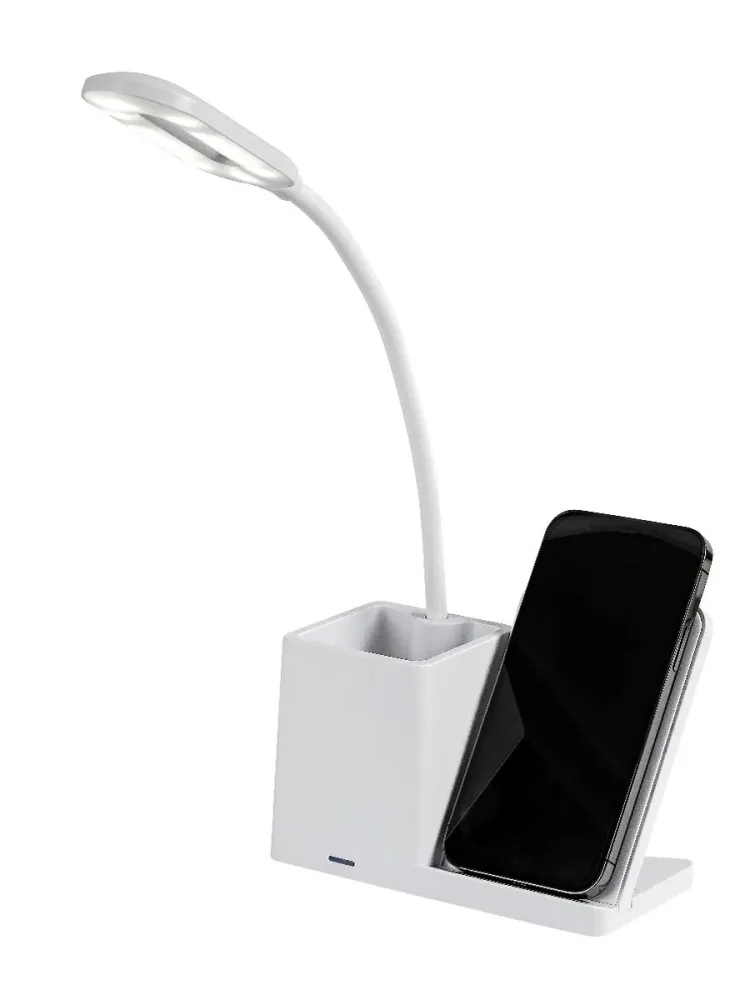 НАСТОЛНА ЛАМПА CERIE LED4W H30.5CM БЯЛО