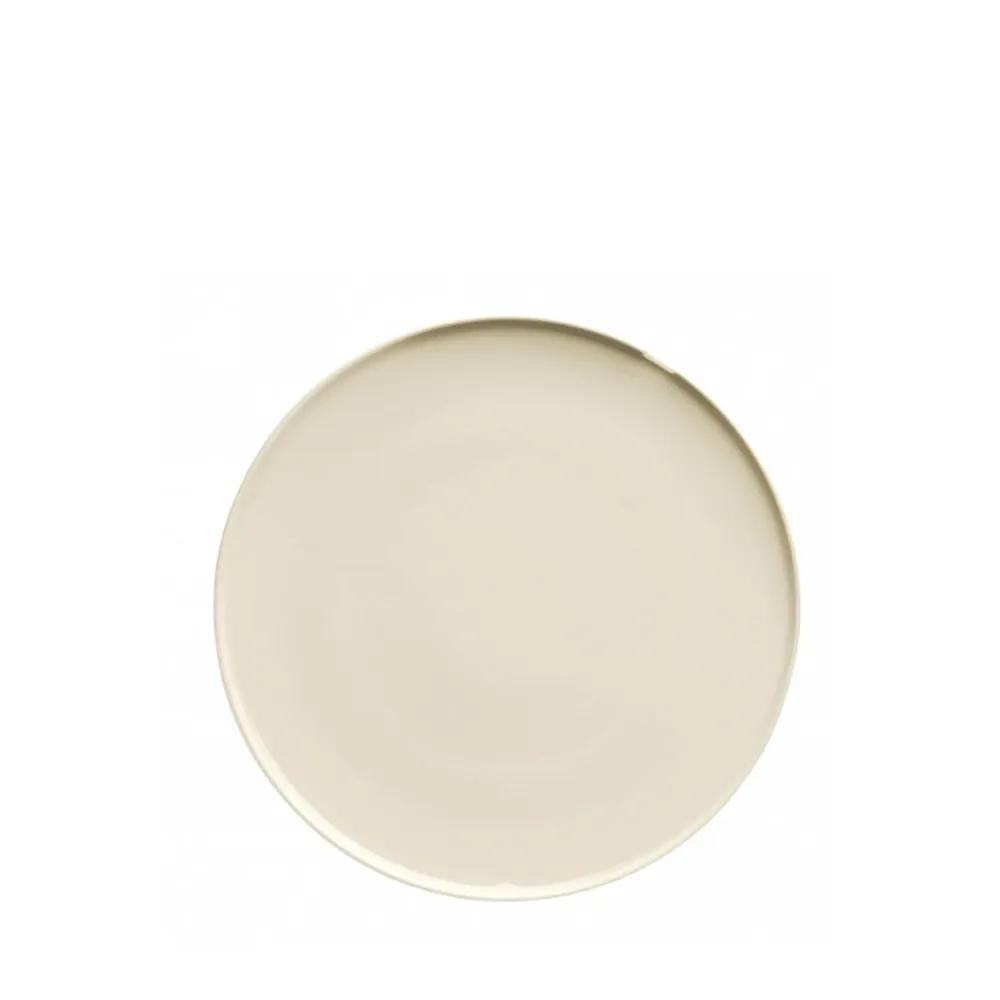 (24 бр.) CHEF TASTE - Плоска чиния - Порцелан - Ø160mm - Крем