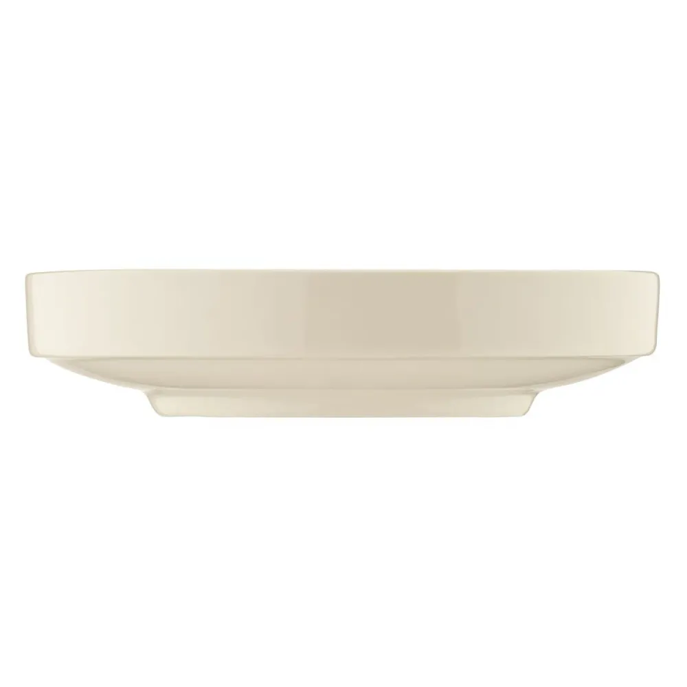 (12 бр.) CHEF TASTE - Овална чиния - Порцелан - Дължина:320mm - Крем