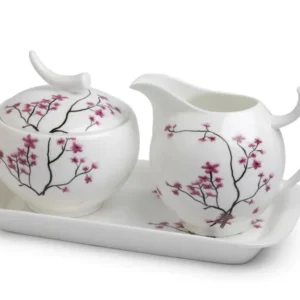 Cherry blossom каничка за мляко и захарниц��