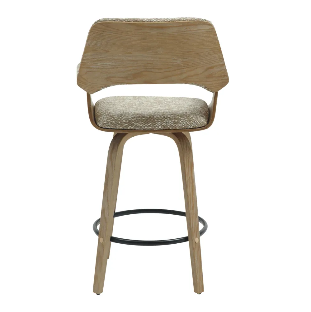 Бар стол CLIPP бежов цвят 57.5x53x98Yсм