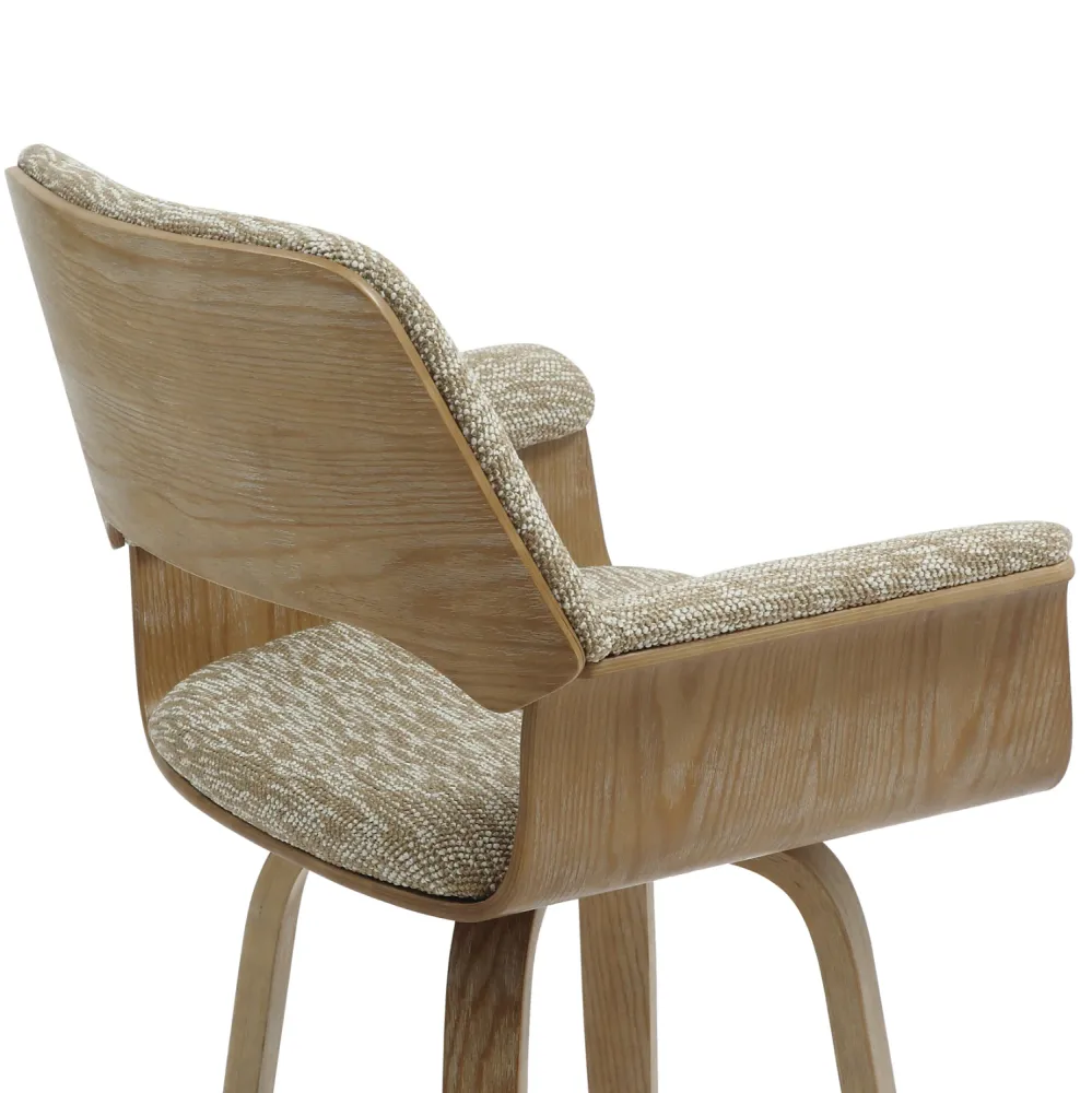 Бар стол CLIPP бежов цвят 57.5x53x98Yсм