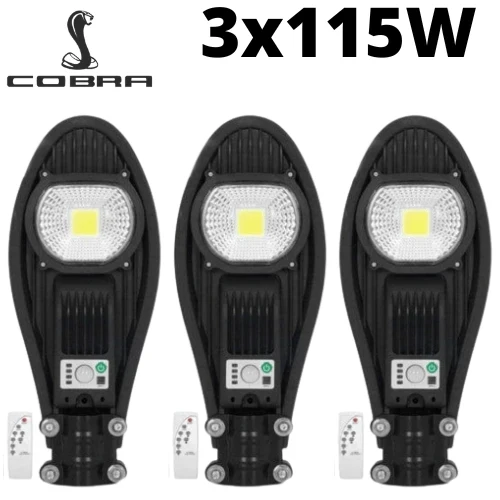 Соларна лампа cobra 115w 3бр