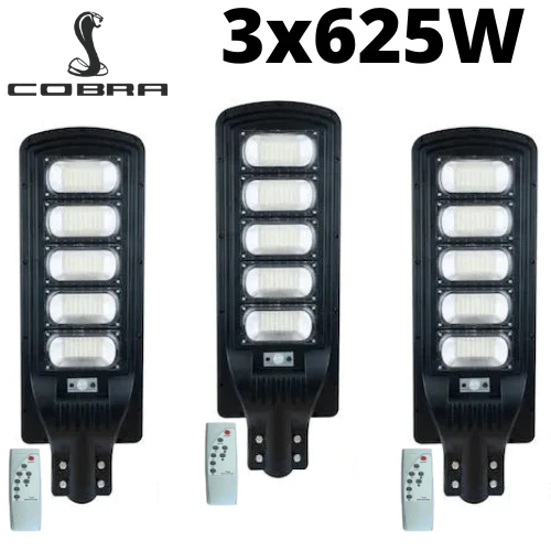 Соларна лампа cobra 625w 3бр
