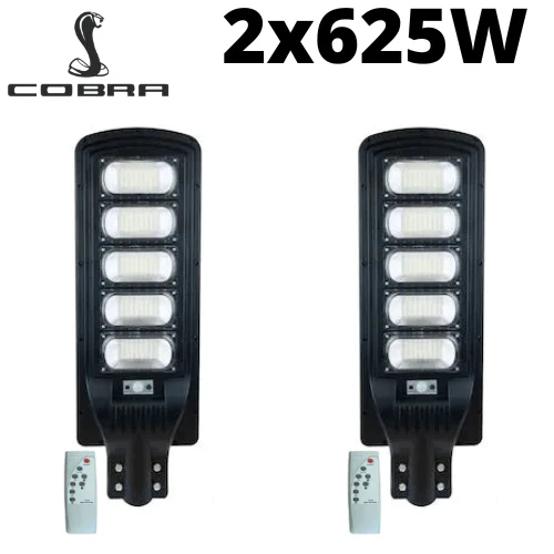 Соларна лампа cobra 625w 2бр