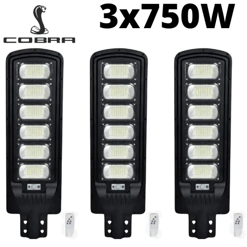 Соларна лампа cobra 750w 3бр.