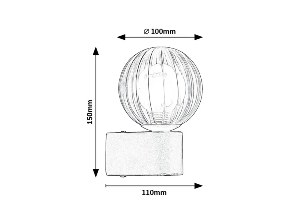 АПЛИК ЗА БАНЯ COLZAR G9 1XMAX3 5W H15CM