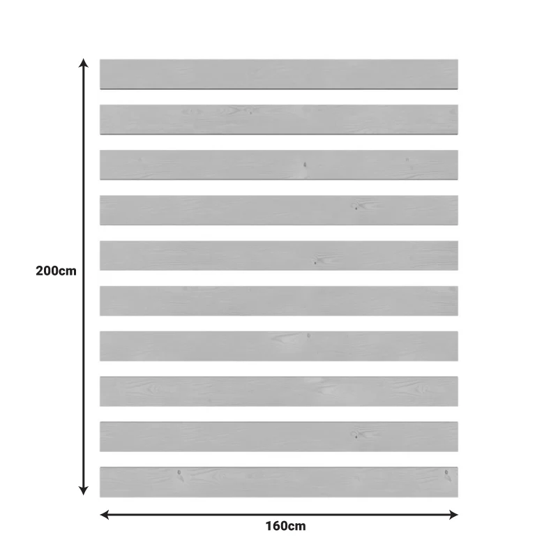 Комплект летви за легло от 10 бр. за легло Comcie/Elencia/Monakol/Canter 160x200см