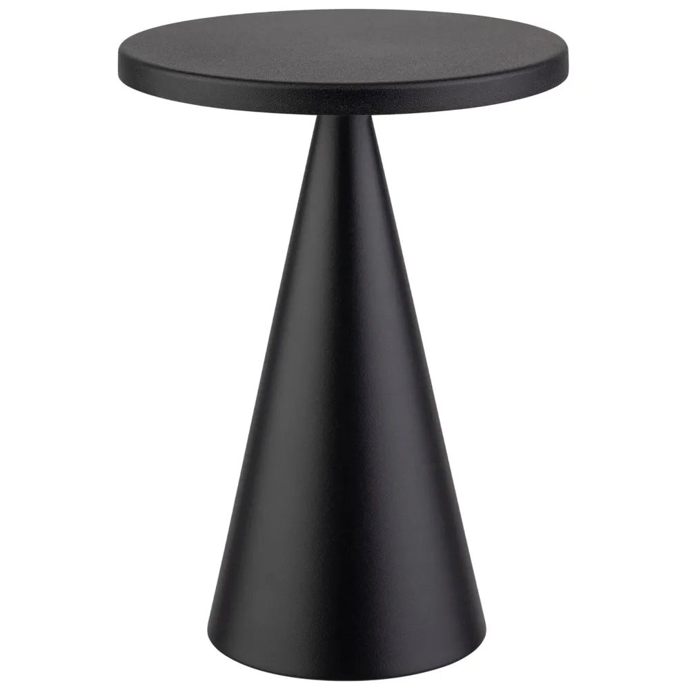 (4 бр.) Настолна лампа - CONE - 3-степенно димиране - Ø130mm - Черно