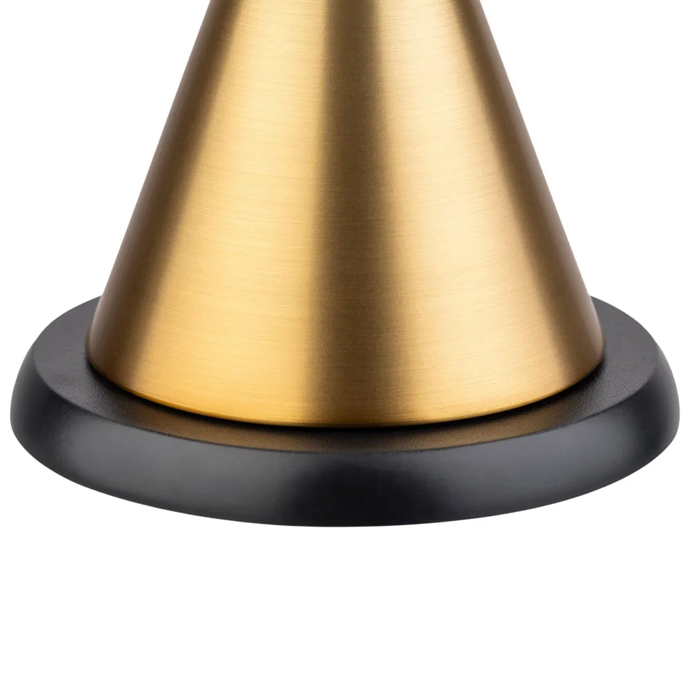 (4 бр.) Настолна лампа - CONE Мини - 3-степенно димиране - Ø130mm - Златисто