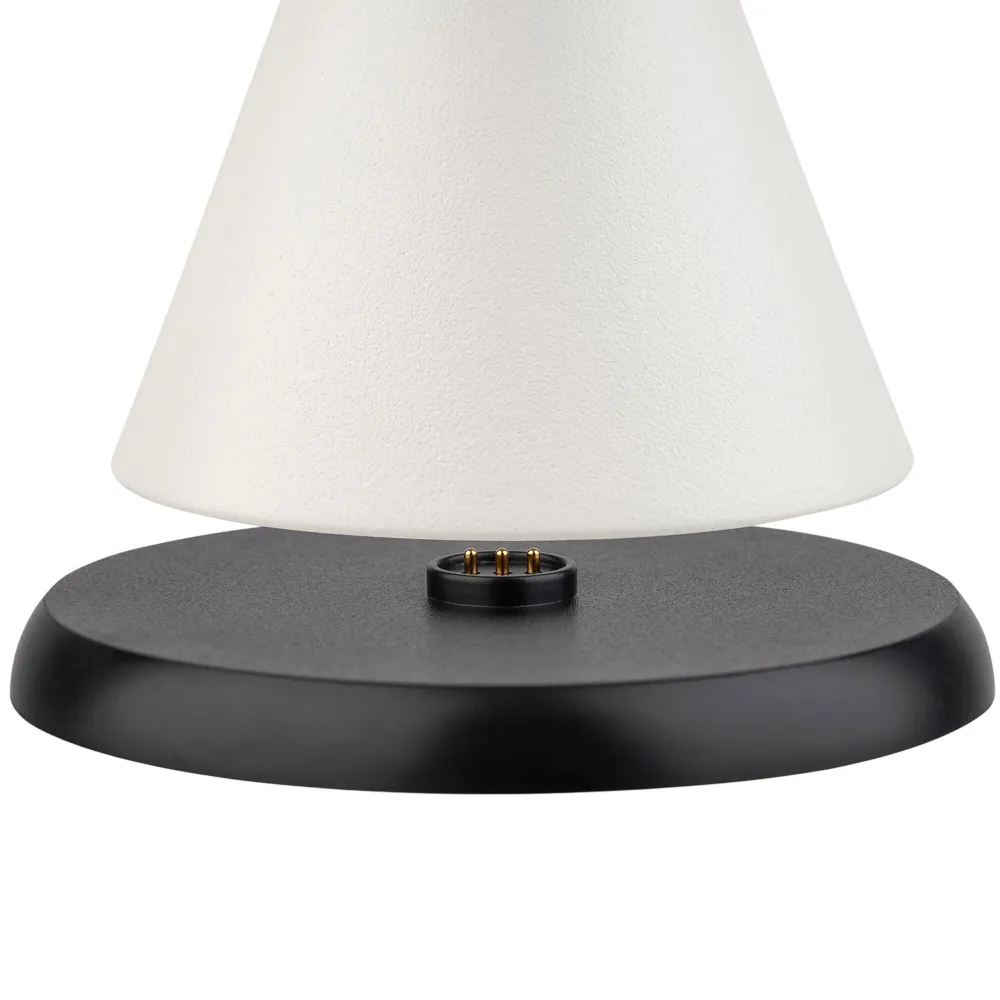 (4 бр.) Настолна лампа - CONE Мини - 3-степенно димиране - Ø130mm - Whisper White