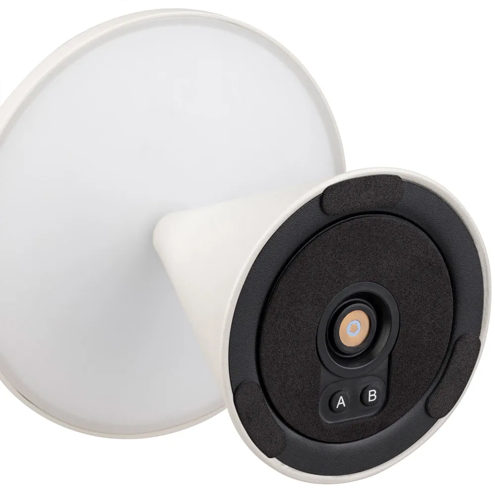 (4 бр.) Настолна лампа - CONE Мини - 3-степенно димиране - Ø130mm - Whisper White
