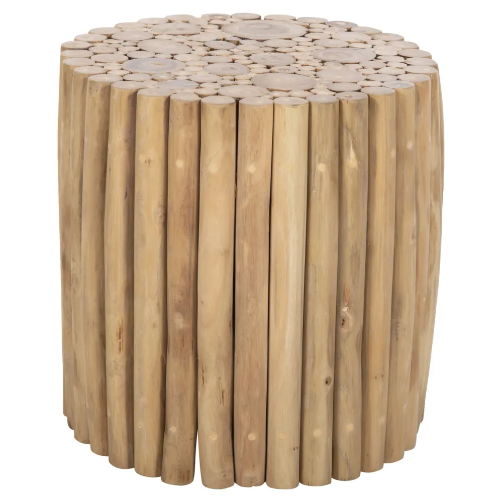 Холна маса COOTER естествен цвят Φ39x40.5см