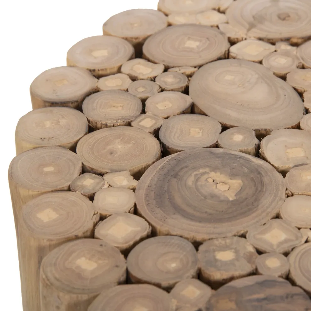 Холна маса COOTER естествен цвят Φ39x40.5см