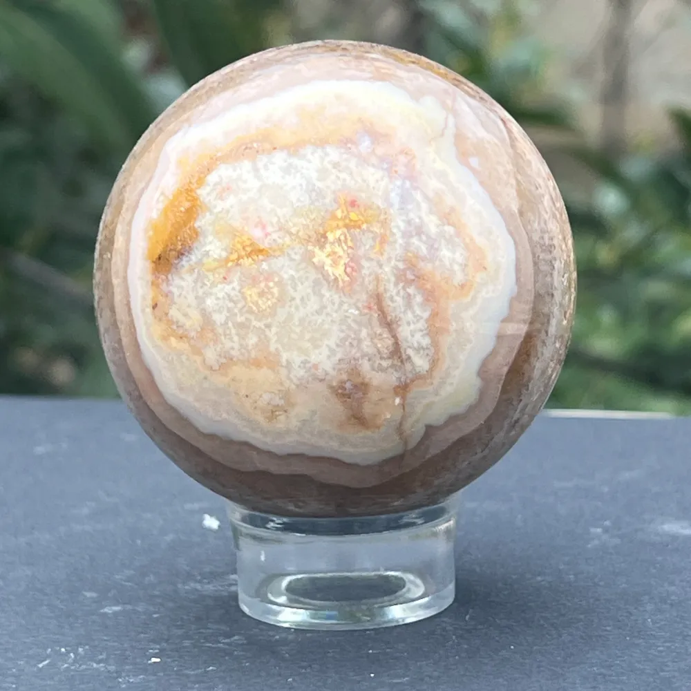 Модел Crazy Lace Agate Sphere 3