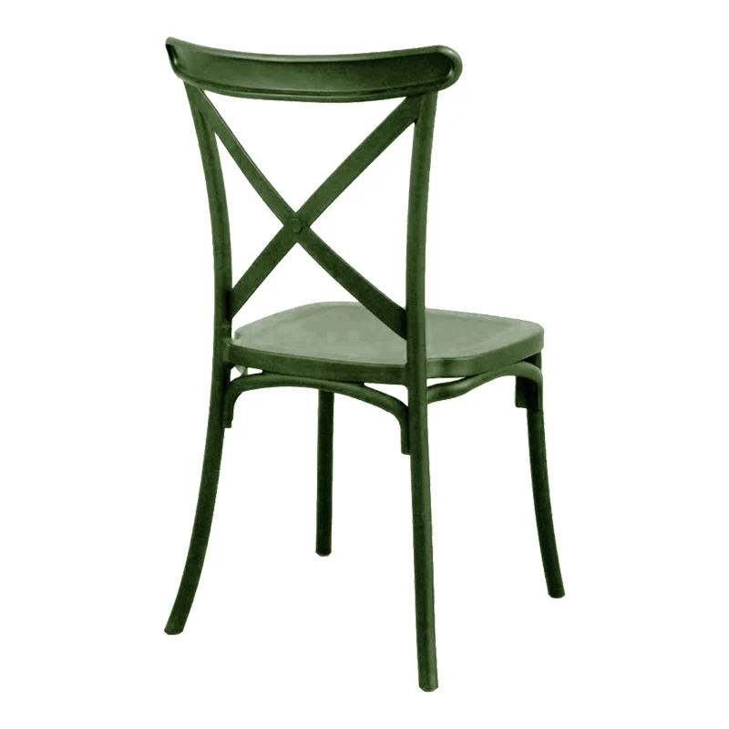 Стифиращ се стол CROSSIE pp в тъмнозелен нюанс 38x46.5x82см