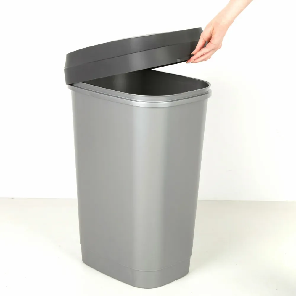 Кошче за боклук Curver Тъмно сив Пластмаса 50 L (6 броя)