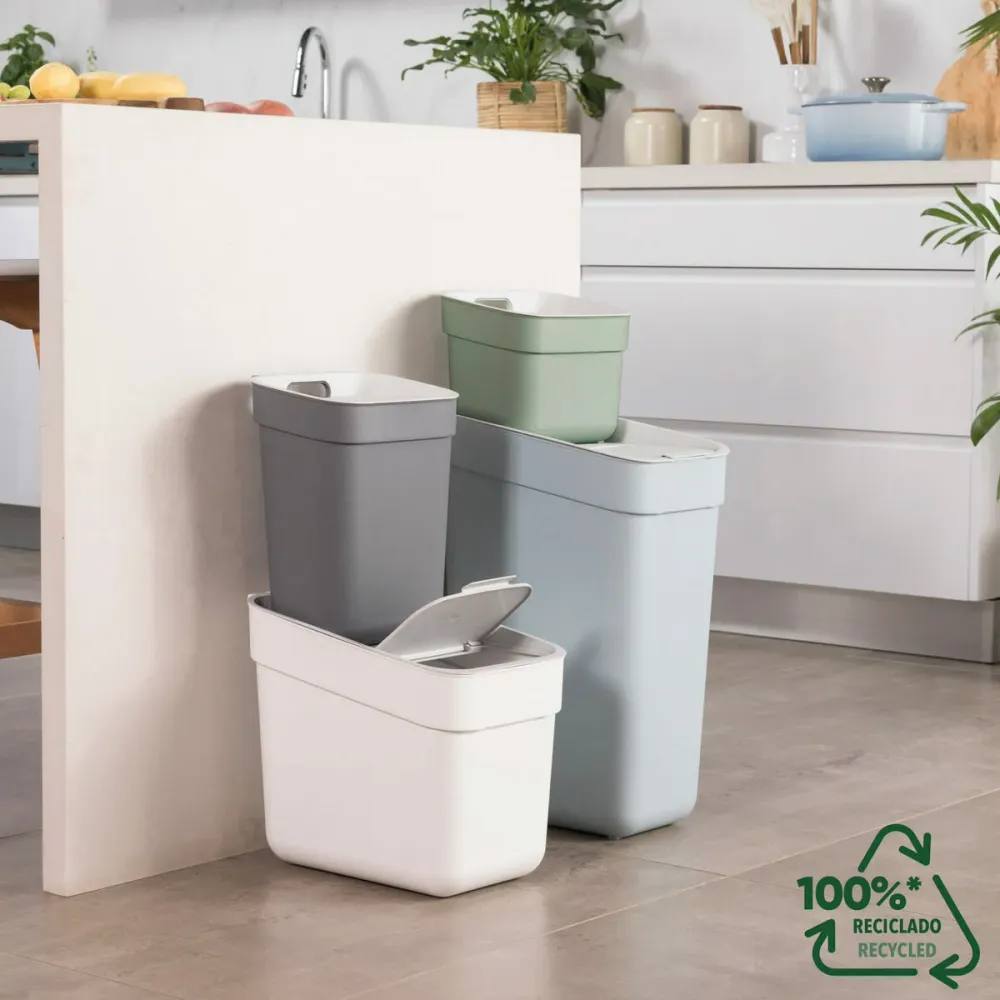 Кошче за боклук Curver Сив Пластмаса 20 L (6 броя)