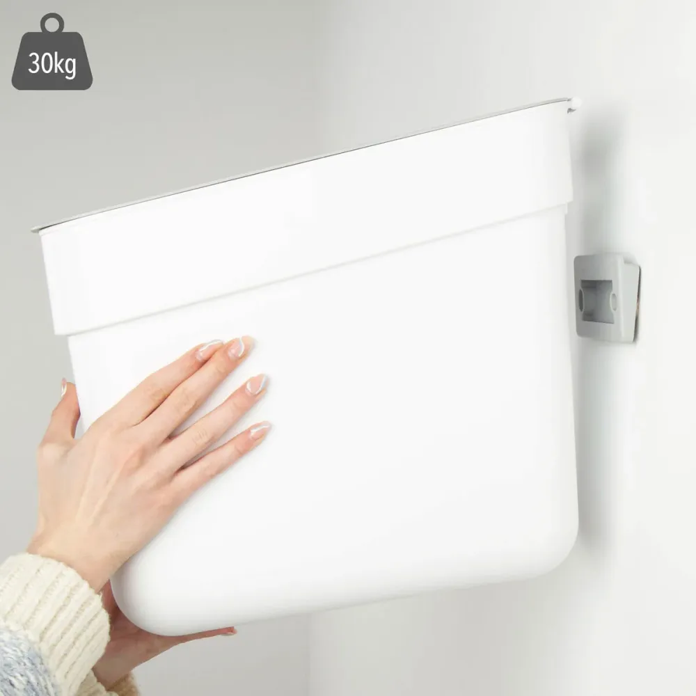 Кошче за боклук Curver Бял Пластмаса 20 L (6 броя)
