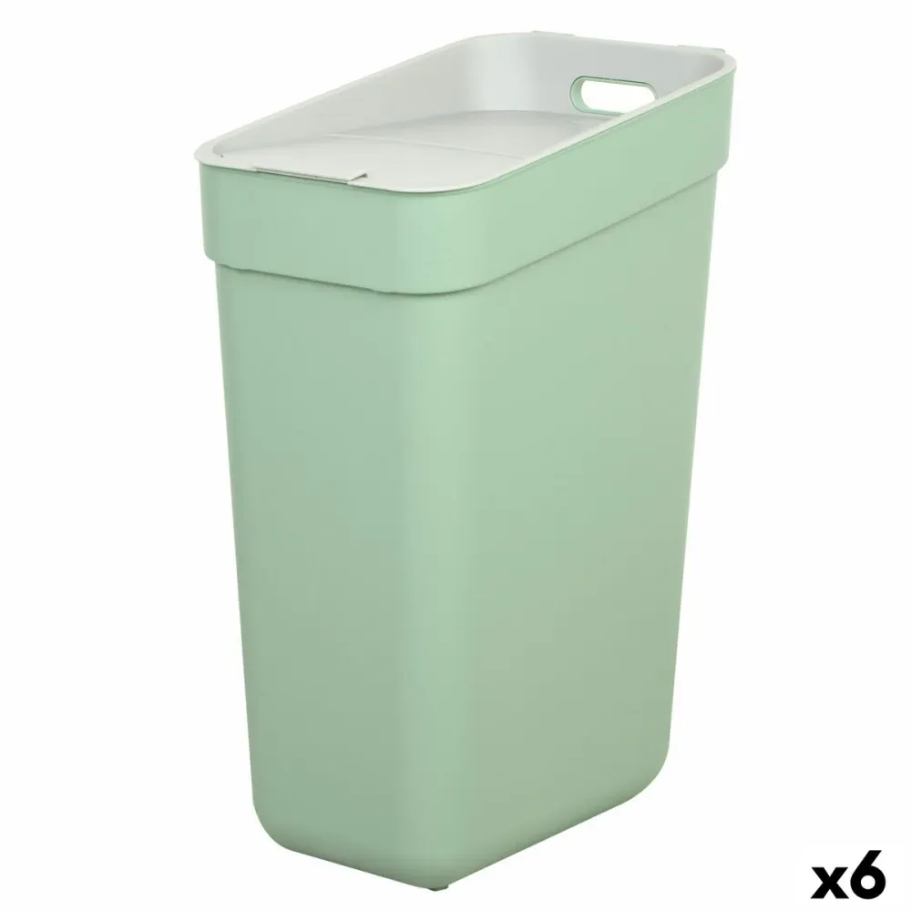Кошче за боклук Curver Зелен Пластмаса 30 L (6 броя)