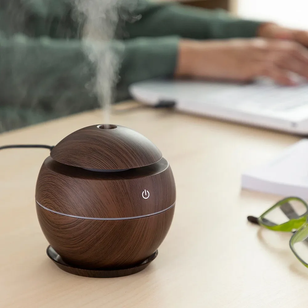 Мини Овлажнител Ароматизатор Dark Walnut InnovaGoods