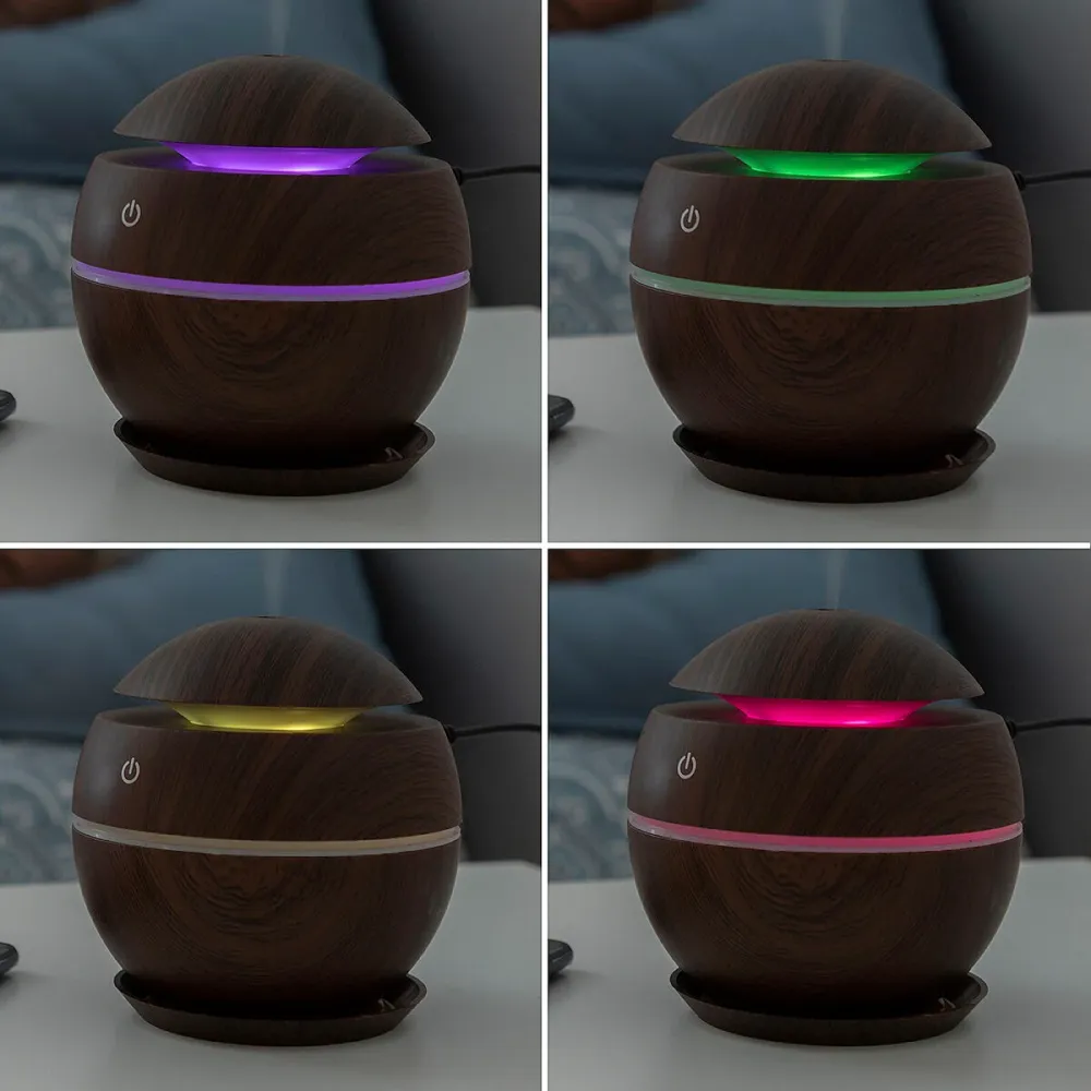 Мини Овлажнител Ароматизатор Dark Walnut InnovaGoods