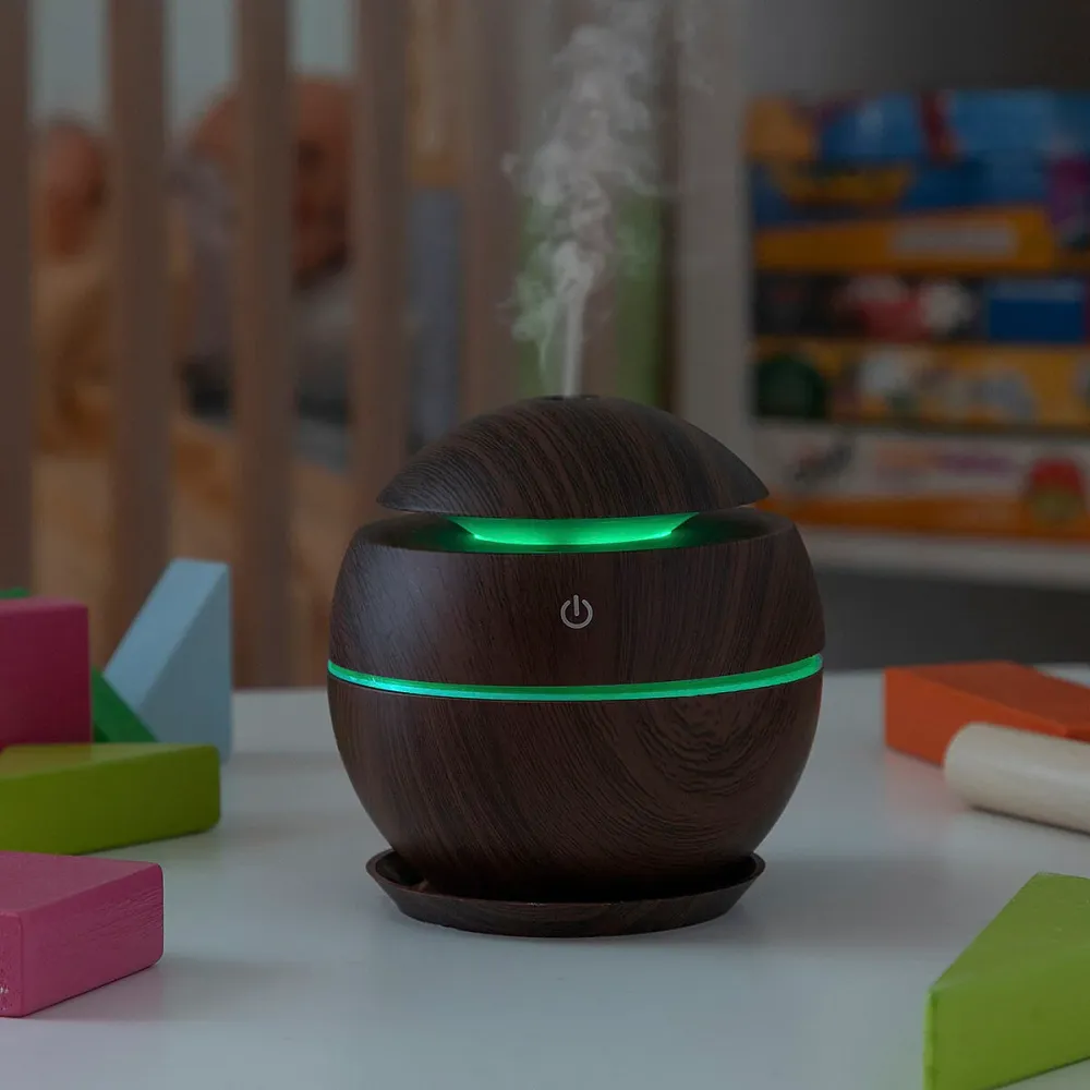 Мини Овлажнител Ароматизатор Dark Walnut InnovaGoods