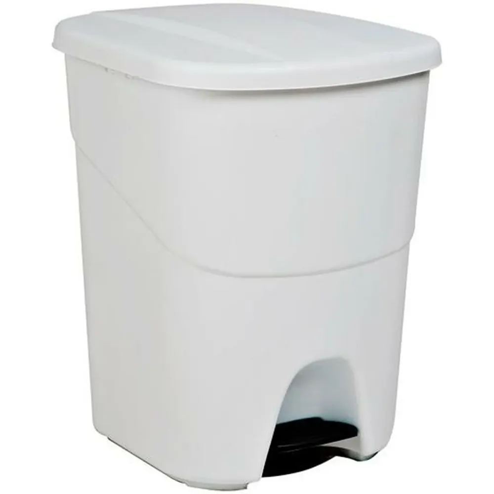 Кошче за боклук Denox 40 L Бял Пластмаса