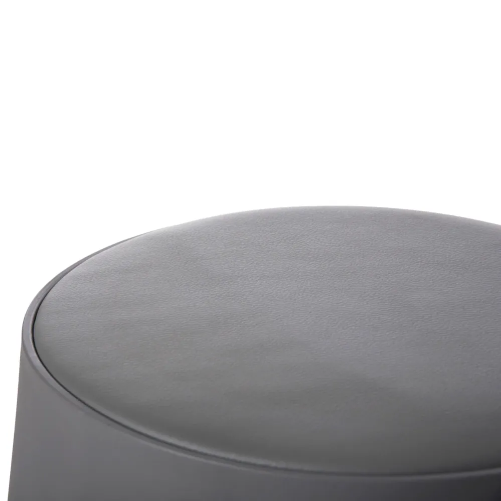 Табуретка DENTY сив цвят Φ30x45