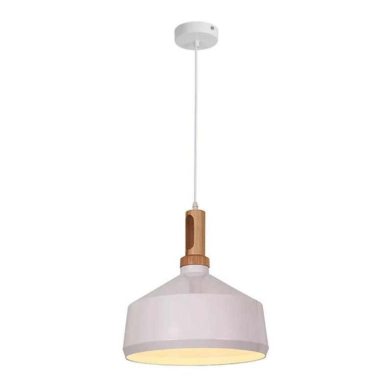Плафон Denvel I бяло-златен метал D35x22см