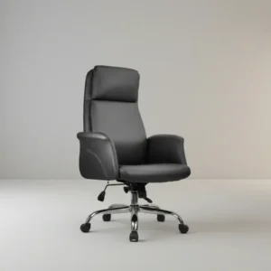 Мениджърски офис стол Derjio pu в черен цвят 68x66x115см